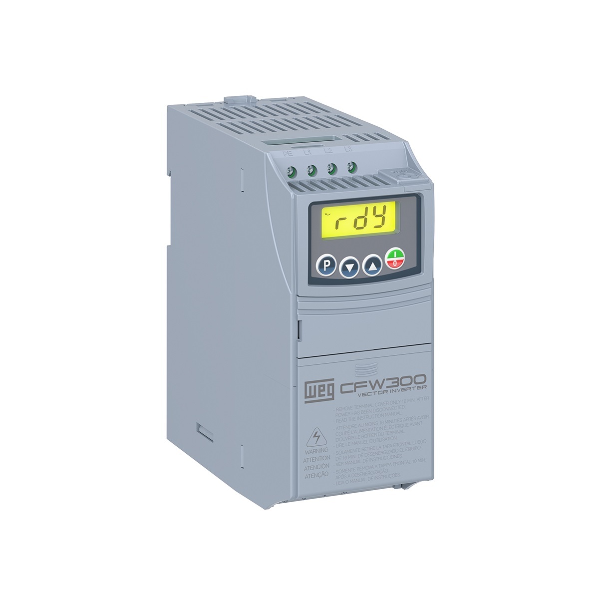 Variador WEG CFW300 1Hp 440V Bifásico